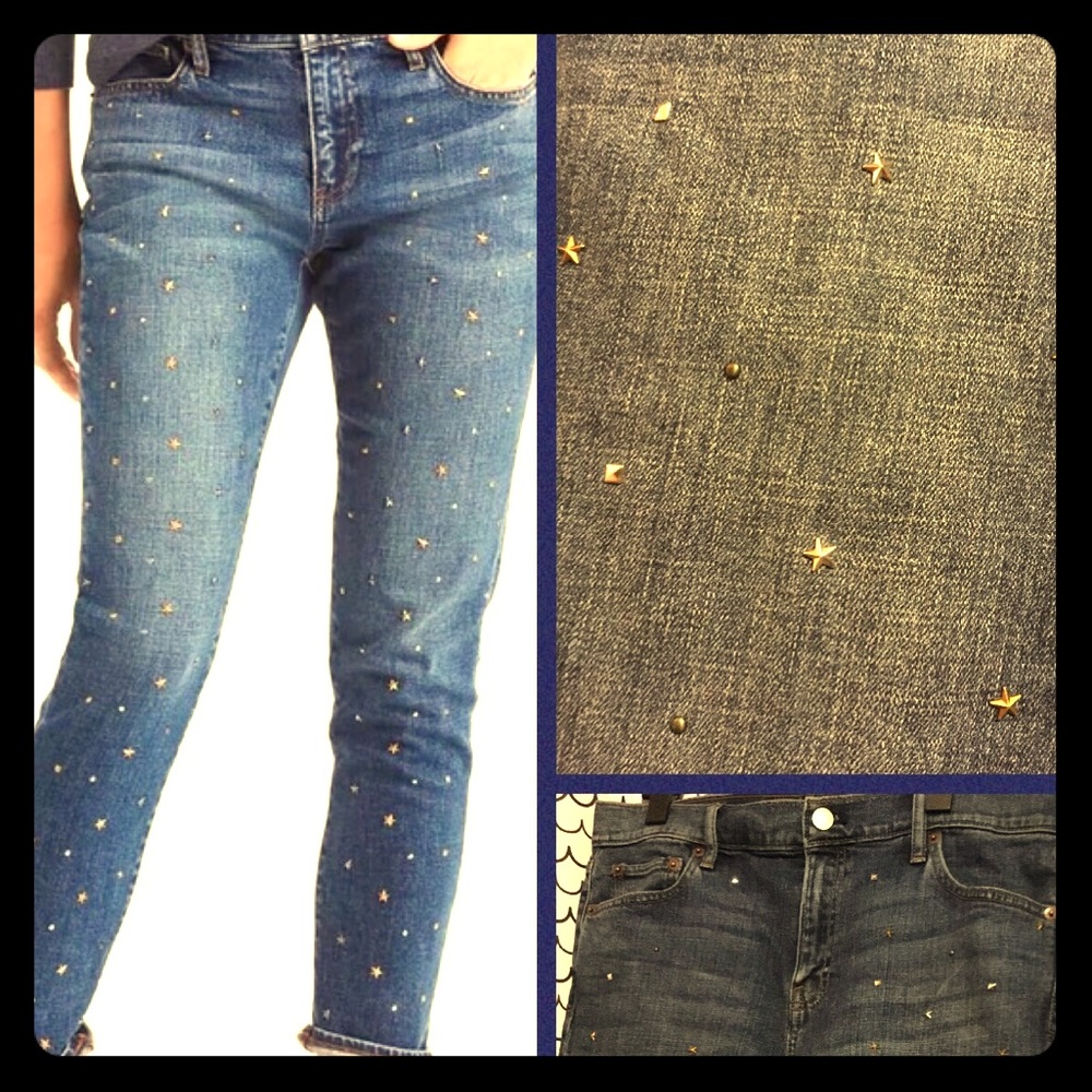 GAP Star Stud Best Girlfriend jean 30